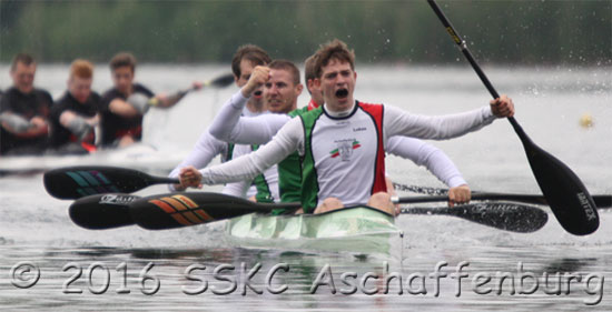 LK K4 200m: Lukas Möller, Moritz Zimlich, Jörn Faßnacht, Paul Kress