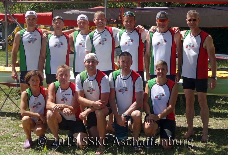 Das Seniorenteam aus Aschaffenburg 2019