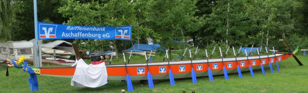 Taufe Raiffeisenbank Drachenboot